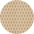 thumbnail image 1 of Ahgly Company Tapis d'Intérieur Lavables en Machine, Ronds, Bruns Transitionnels, Ronds de 6', 1 of 7