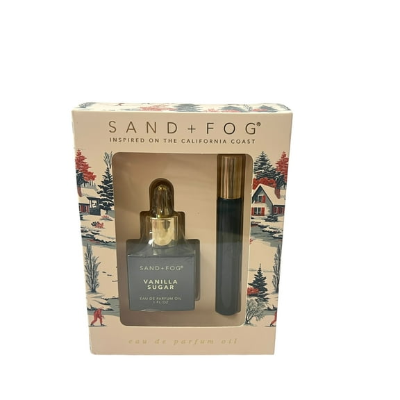 Sand   Fog Eau De Parfum Oil Vanilla Sugar Dropper 30ml & Rollerball 10ml