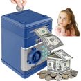 thumbnail image 2 of Elektronische Sparbchse Fr Kinder, Digitale Sparschweinbox Mit Passwort Groe Elektrische Geldautomat Geldautomat Bankautomat, Automatische Geldmnzspar, 2 of 5
