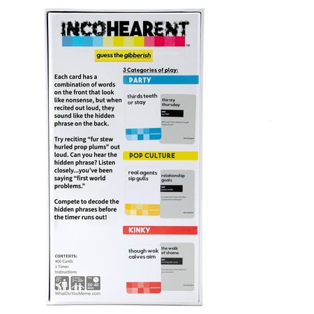 What Do You Meme? - Incohearent - Multicolor