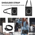 thumbnail image 4 of ELEHOLD Case for Apple iPad Air 11 (2024), Shockproof Case with 360°Rotating Adjustable Shoulder Hand Strap & Stand,Black, 4 of 8
