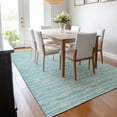thumbnail image 6 of Addison Rugs Mayfield Washable Coastal Rope Lagoon Rectangle Rug, 10' x 14', 6 of 6