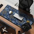 thumbnail image 2 of Long Mouse Pads for Desk,Blue Sun Moon Star Pattern Desk Mats on Top Of Desks, Desk Mouse Pad Extra Large with 3mm Non-Slip Base and Stitched Edge for Gaming,Office,Work,Home 35.4"x15.7", 2 of 6