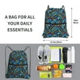 thumbnail image 2 of Naloa Love Music Drawstring Backpack String Bag Cinch Water Resistant for Gym Shopping Sport Yoga, 2 of 6