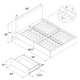 thumbnail image 3 of Novogratz Kelly Upholstered Bed with Storage, 3 of 9