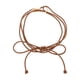 thumbnail image 1 of Cinturón de festival elegante de 1 pieza con hebilla única, cordón ajustable para mujeres, marrón claro, 1 of 5
