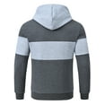 thumbnail image 5 of Men's Pullover Sweatshirt Casual Long Sleeve Drawstring Hoody Top with Kanga Pocket, 5 of 6