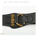 thumbnail image 5 of Women's Belts 1 PC Men's Black Casual Belts Work Belts for Women, 5 of 6