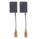 thumbnail image 5 of Kit De Escobillas De Carbón Para Amoladora Angular, Cepillo De Carbón Para Taladro De Mano Eléctrico Estable De Cobre Fácil De Instalar Para Mezclador Para Máquina De Recorte ANGGREK 12345678, 5 of 8