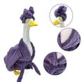 thumbnail image 2 of Orangide Winter Lanai Goose Statue with Bathrobe, Cement Outdoor Decoration for Porch, Garden, Lawn, Seasonal Holiday Decor, Yard Art, Weather Resistant, 2 of 7