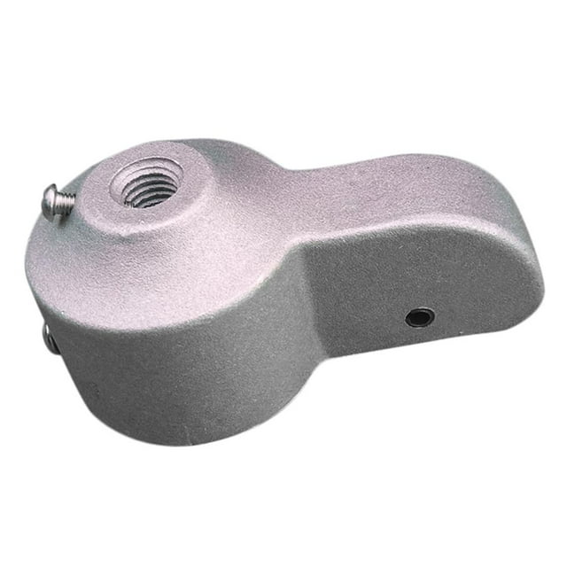 Poulie Simple Fixe de Drisse Externe en Aluminium Coulé 2 Pieds'