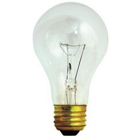 - Satco Incandescent Lamp A23 200 Watt, 120 Volt, Medium Base, Clear, 2,500 Average Rated Hours, 24 Per Case
