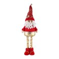thumbnail image 1 of Muñeco de nieve telescópico de Papá Noel rojo, reno, muñeco de nieve, decoración navideña para el hogar, adornos navideños de Navidad 2024, 1 of 5