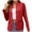 Red, variant on DeHolifer Womens Blazer Casual Business Loose Blazers Long Sleeve Work Office Jacket Blazer with Pockets Khaki 2XL