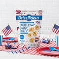 thumbnail image 4 of Drizzilicious Mini Rice Cakes, Birthday Cake America’s 250th Anniversary Edition, Gluten Free Rice Crisps Snacks, 4-Pack, 4 of 6