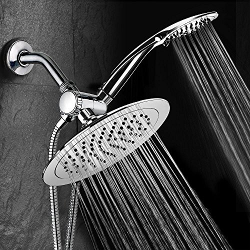 Aquage Aquagenix 1442 Slimline 3 Way Rainfall Shower-Head & Handheld Shower Chrome