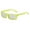Green, variant on Unisex Square Sunglasses, Trendy Flat Top Sun Glasses for Men Women, UV Protection Lightweight Eyewear for Outdoor, Black, One Size