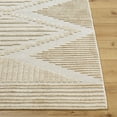 thumbnail image 4 of Mark&Day Washable Rugs, 3x5 Rosamond Global Light Brown Area Rug, Beige Light Brown Carpet for Living Room, Bedroom or Kitchen (3'3" x 5',Machine Washable), 4 of 5