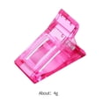 thumbnail image 3 of 10 piezas de Gel ílico de construcción rápida pinza para puntas de uñas, pinza de plástico para extensión de dedos extensión LED Builder DIY - Rosa Baoblaze clip de puntas de uñas, 3 of 7