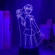 thumbnail image 3 of Lámpara 3d Anime Led Illusion Light Manga Ouran High School Host Club Tamaki Suoh Figura Dormitorio Decoración Usb Night Light Kids Bithday Regalos de Navidad Feliz Sencillez, 3 of 4