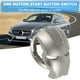 thumbnail image 1 of Ajuste de la cubierta del interruptor del botón de arranque y parada del motor interior del automóvil (plata) Likrtyny Accesorios para autos y motos, 1 of 5