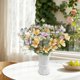 thumbnail image 4 of CaiYueKe 2 Pcs Artificial Flower Bouquet Fake Flowers for Wedding Centerpieces Home Decor Silk Floral Arrangements Vase Filler Party Decoration Spring Summer Decorations Indoor Outdoor, 4 of 7
