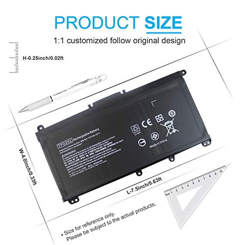 TF03XL 920070-855 920046-421 Battery for HP Pavilion 15-CC 15-CD 15-CC023CL 17-AR050WM 17-AR007CA 15-cc154cl 15-cc060wm 15-cc152od 15-cd040wm 920046-121 920046-541 HSTNN-LB7X HSTNN