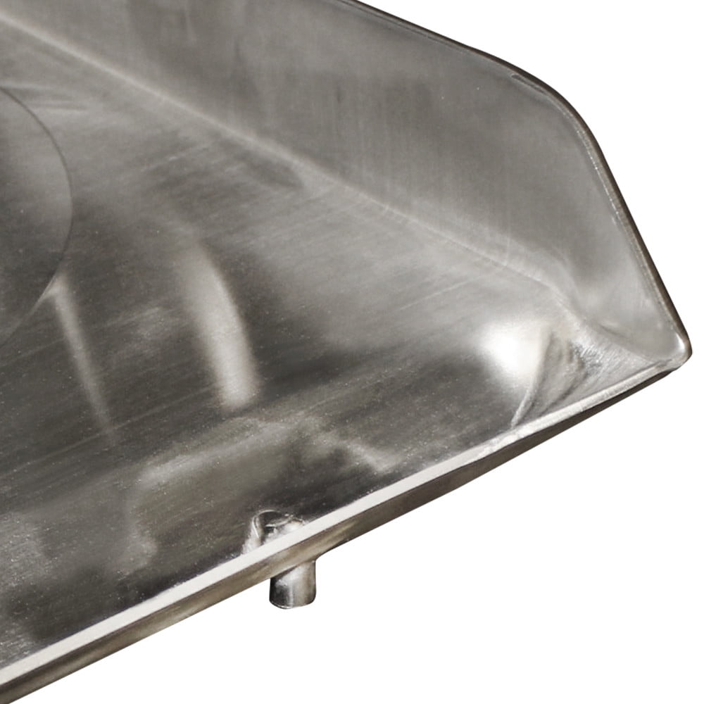 31" x 17" Portable Stainless Steel Double Stove Griddle CONVEX Plancha