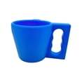 thumbnail image 2 of Beautiful Mug Ergonomic Purple Plastic Mug with Comfortable Grip Handle, Lightweight and Durable for Home, Office, Travel, and Outdoor Use, 2 of 6