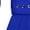 Blue + belt, variant on Plus Size Spring Elegant Lapel High Waist A Line Maxi Dress Long Sleeve Puff Sleeve African Work Dress with Belt
