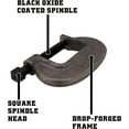 thumbnail image 2 of Wilton Tools 14581 O Series 8 1/2" Wide Jaw Full Closing Spindle Bridge C Clamp, 2 of 4