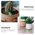 thumbnail image 6 of 25 Pcs Pots for Plants Small Frog Figurines Garden Animal Statue Sculpture Decorations The Home Bonsai Resin Crafts, 6 of 6