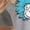 HEATHER GREY, variant on - Thing One - Juniors Cropped Cotton Blend T-Shirt