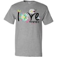 thumbnail image 3 of Inktastic Love Mimi Life with Flowers T-Shirt, 3 of 5