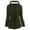 Green coat for women, variant on Usmixi 2023 Cotton Jacket for Women Plus Size Coats for Women Fashion Horn Button Thickened Padded Outerwear Long Sleeve Casual Solid Plush Lined Coats with Pocket Winter Cotton Jacket