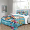 thumbnail image 4 of 3D Ice Cream Printed Comforter Cover Set Children Adult Unique Design Bedding Set Bedroom Decor,Twin (68"x86"), 4 of 5