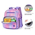 thumbnail image 2 of Mochila Mibasies con purpurina para niñas de 5 a 8 años, color morado, 12 L, 2 of 7