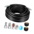 thumbnail image 4 of Kit de limpieza de alcantarillado, herramientas para lavado de autos, impermeable, versátil, suministros, piezas, manguera flexible para riego y Estilo H, 4 of 8