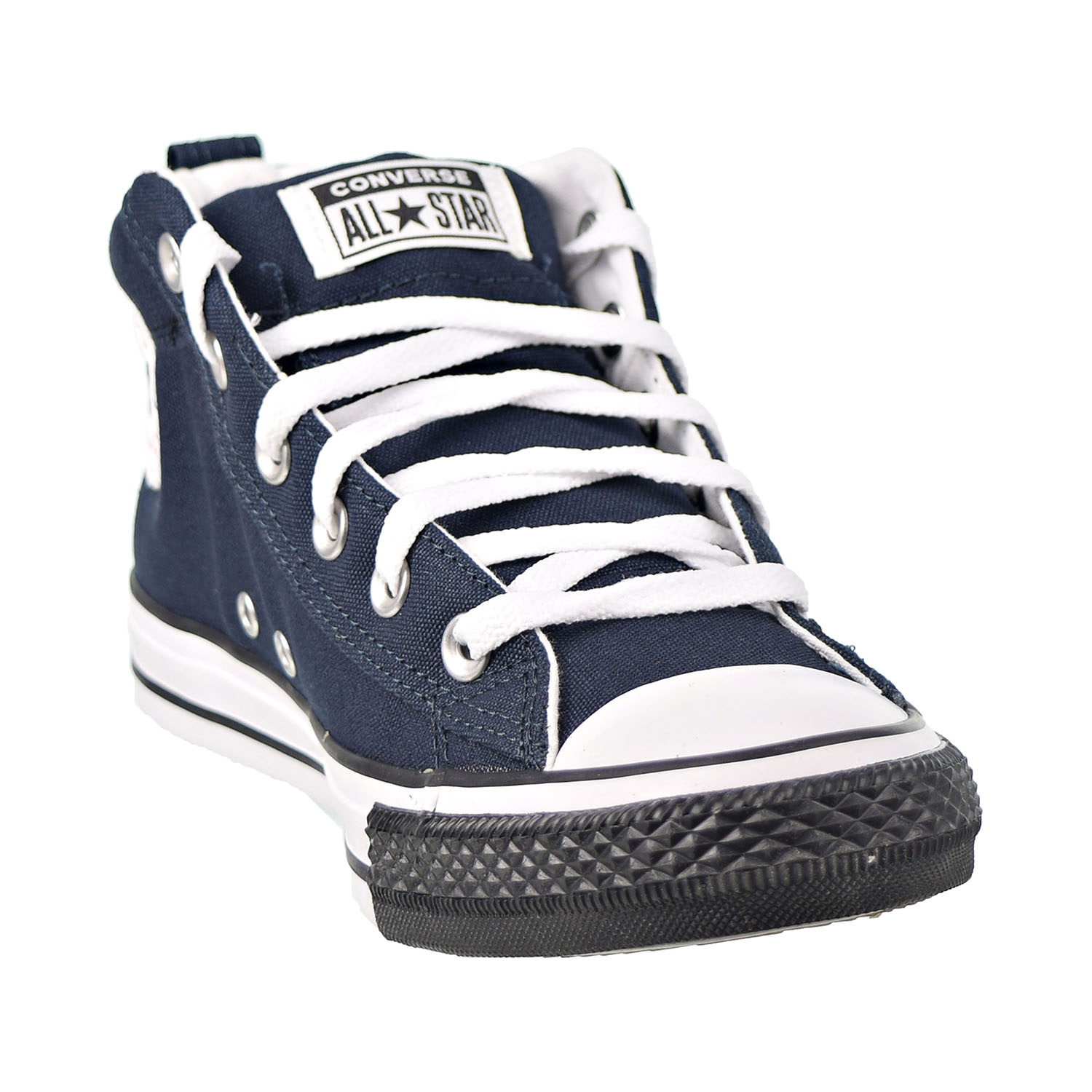 Converse Chuck Taylor All Star Street Mid Men's Shoes Dark Obsidian-White-Black 166337f - image 2 of 6