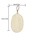 thumbnail image 2 of Esponja para lavar platos de 6 piezas, esponja colgante para lavar platos, suministros de fregado de cocina para el hogar, blanco, 8 x 12 cm, ovalado Inevent HA7406-02B, 2 of 2