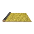thumbnail image 2 of Ahgly Company Indoor Rectangle Abstract Yellow Contemporary Area Rugs, 3' x 5', 2 of 4