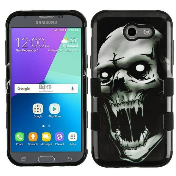 Galaxy J3 Luna Pro Phone Case by Insten Hybrid Case for Samsung Galaxy