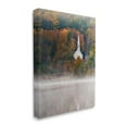thumbnail image 2 of Stupell Foggy Lake Autumn Foliage Scenery Landscape Photography Gallery Wrapped Canvas Print Wall Art, 2 of 5