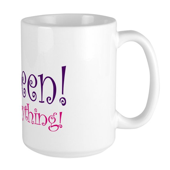 CafePress - Queen Of Everthing! Large Mug - 15 oz Ceramic Large Mug