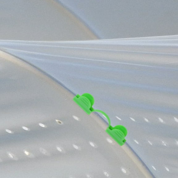 HEANUJJ 1Set Sturdy Black Fiber Hoops for Raised Beds Garden Netting Supports Greenhouse Frame Kit