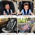 thumbnail image 5 of KUIFORTI Stretch Carseat Protector Car Seat Cover with Paw Print, Wear-resistant Car Seat Sun Shade Cover Foldable to Save Space, 5 of 7