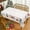 Beige, variant on Christmas Table Cloth 60 x 102 Inch, Waterproof White Silver Snowflake Tablecloth Rectangular, Washable Xmas Table Cover Spillproof Winter Table Cloths Cover for Holiday Christmas Decorations