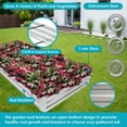 thumbnail image 3 of Sunnydaze Galvanized Steel Rectangle Raised Garden Bed - 4' x 8' - Silver, 3 of 6