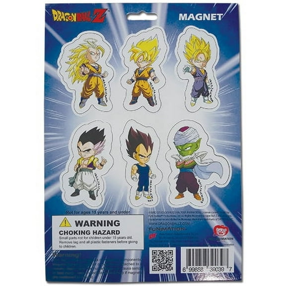 Magnet - Dragon Ball Z - Chibi SD Collection Games Toys Anime Licensed ge39039