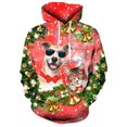 thumbnail image 3 of Sudadera con capucha y estampado 3D de Papá Noel para hombre y mujer, ropa divertida de Navidad, sudadera con capucha unisex para hombre y mujer, 3 of 5